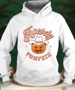 Howdy Pumpkin Rodeo Western Country Fall Southern Halloween T Shirt