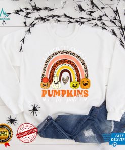 I Teach The Cutest Pumpkins In The Patch Teacher Halloween T Shirt