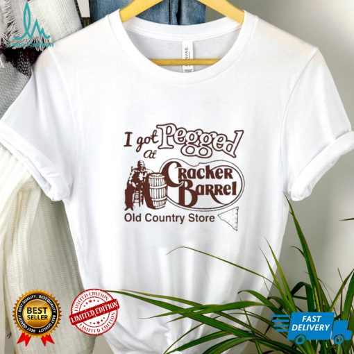 I got at pegged cracker barrel old country store shirt