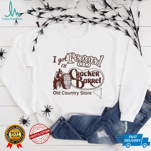 I got at pegged cracker barrel old country store shirt