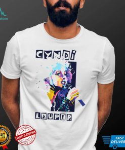 Iconic Singer Graphic Cyndi Lauper shirt