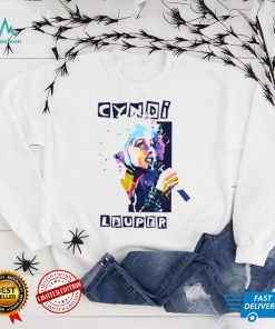 Iconic Singer Graphic Cyndi Lauper shirt