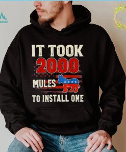 It Took 2000 Mules To Install One Vintage TShirt