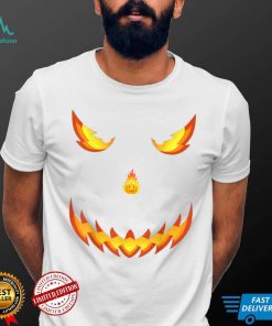 Jack O Lantern Scary Carved Pumpkin Face Halloween Costume T Shirt