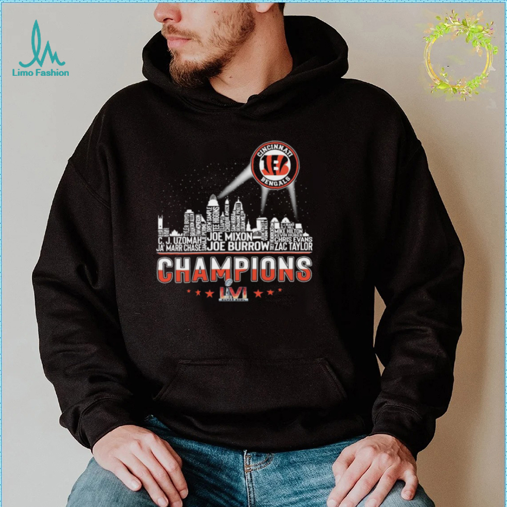 Joe Mixon Ja Marr Chase Joe Burrow Champions Shirt Joe Mixon Ja Marr Chase Joe Burrow Champions Shirt