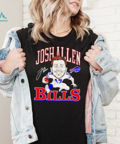 Josh Allen Buffalo Bill signature 2022 chibi shirt