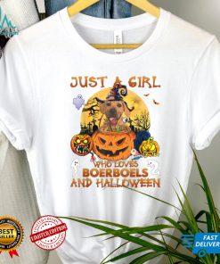 Just a Girl who loves Boerboel and Halloween Tee T Shirt