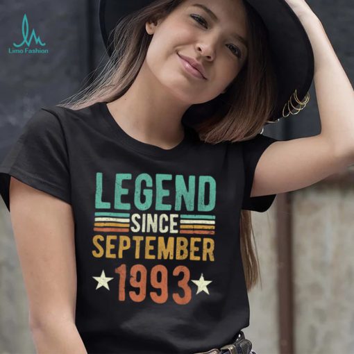 Legend Since September 1993 shirt, 29 Years Old 29th tee T Shirt