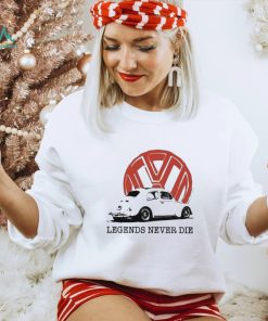 Legends Never Die Vw Bug Shirt