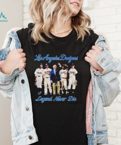 Los Angeles Dodgers Legend never die signatures shirt