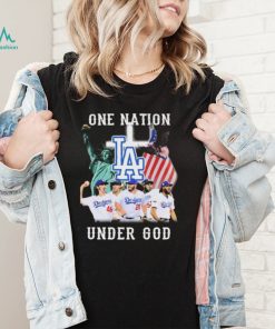 Los Angeles Dodgers One Nation Under God Dodgers Shirt