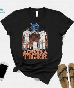 Lou Whitaker And Alan Trammell Always A Detroit Tigers Signatures Shirt