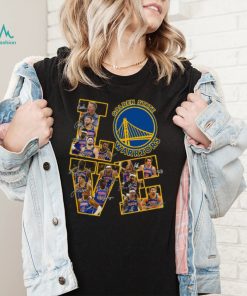 Love Golden State Warriors Team Signatures Shirt