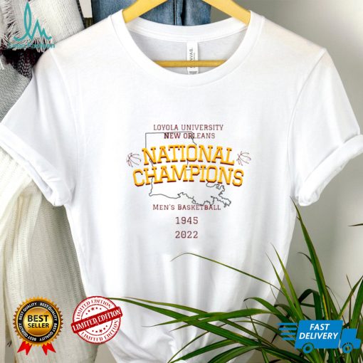 Lovota University New Orleans National Champions Mens Basketball 1945 2022 Shirt