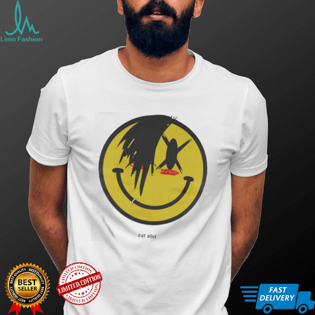 Mcrphilly smile face eat shit t shirt Mcrphilly smile face eat shit t shirt