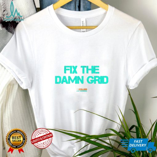 Men Fix The Damn Grid Shirt