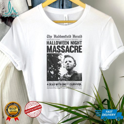 Michael Myers Headline Halloween 80s 90s Horror shirt