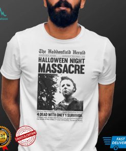 Michael Myers Headline Halloween 80s 90s Horror shirt