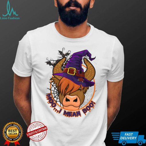 Moo... I Mean Boo T Shirt