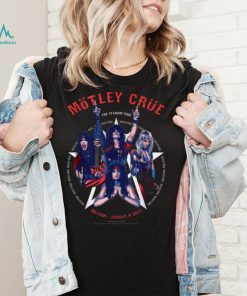 Mötley Crüe The Stadium Tour Boston Poster Event T Shirt