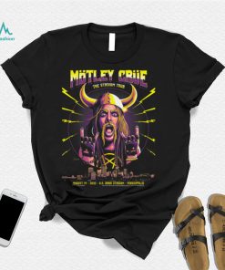 Mötley Crüe   The Stadium Tour Minneapolis T Shirt