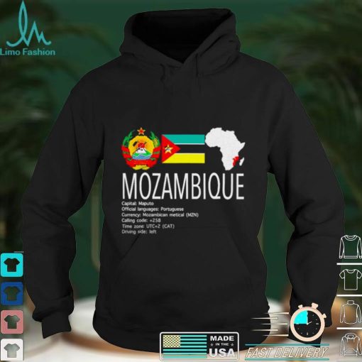 Mozambique Flag Of Mozambique Shirt