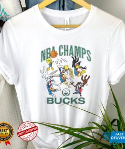 NBA Champs Bucks x Space Jam shirt