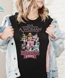 Never Underestimate A Who Man Who Understands Football And Love Mississippi State Signatures Shirt