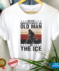 Never underestimate an old man on the ice vintage shirt (1)