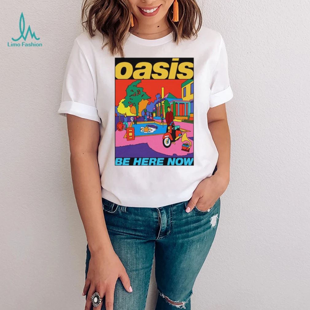 Oasis Organic Be Here Now Cover Art shirt - Limotees