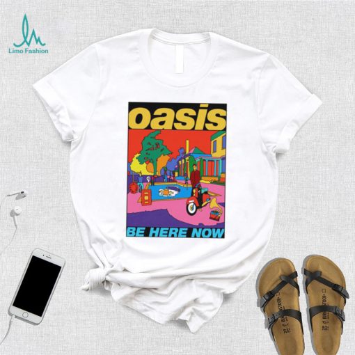 Oasis Organic Be Here Now Cover Art shirt