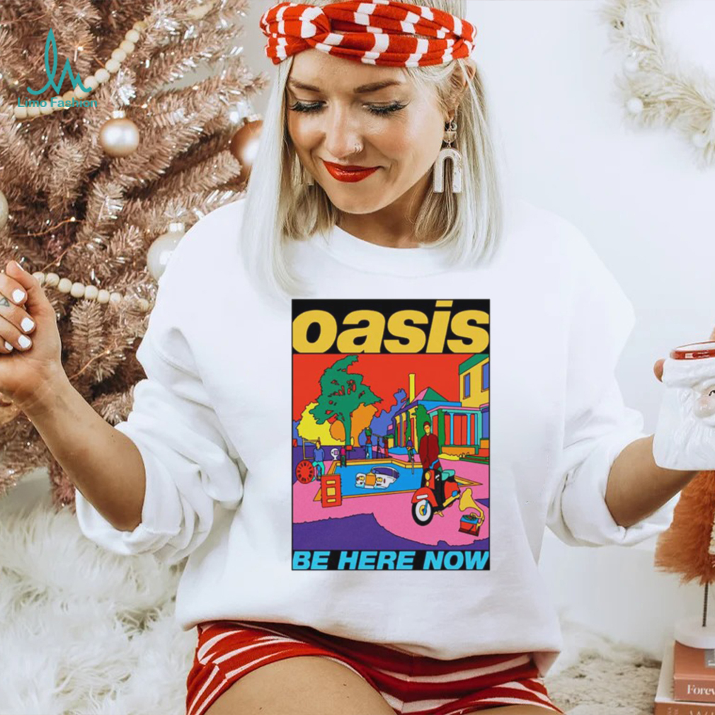 Oasis Organic Be Here Now Cover Art shirt - Limotees