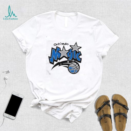 Orlando magic logo ball t shirt