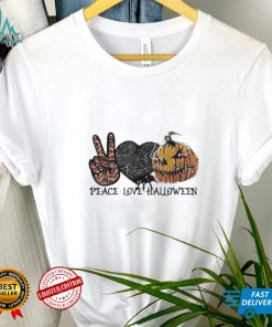 Peace Love Halloween Halloween Shirt