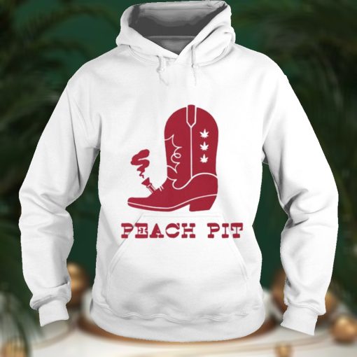 Peach Pit Merch Boot Bong Shirt