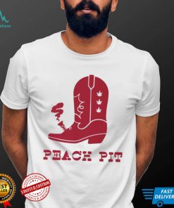 Peach Pit Merch Boot Bong Shirt