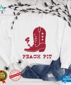 Peach Pit Merch Boot Bong Shirt