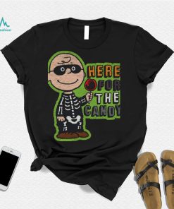 Peanuts Charlie Brown Here for the Candy T Shirt