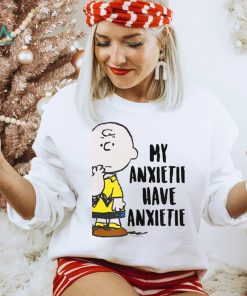 Peanuts Charlie Brown My Anxieties Have Anxieties T Shirt