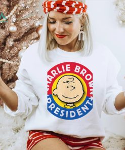 Peanuts Charlie Brown for President T Shirt