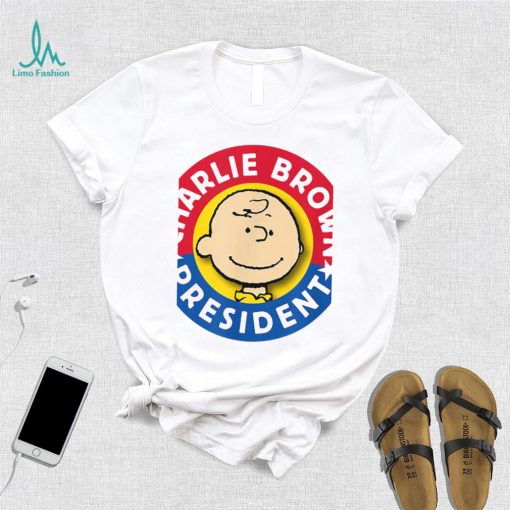 Peanuts Charlie Brown for President T Shirt