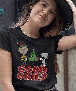 Peanuts Good Grief Charlie Brown Holiday T Shirt