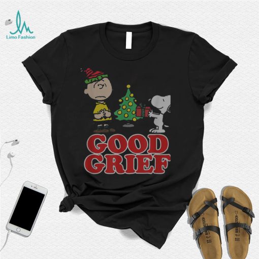 Peanuts Good Grief Charlie Brown Holiday T Shirt