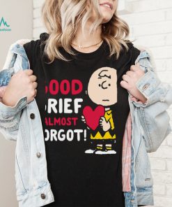 Peanuts Valentines Charlie Brown Good Grief Shirt
