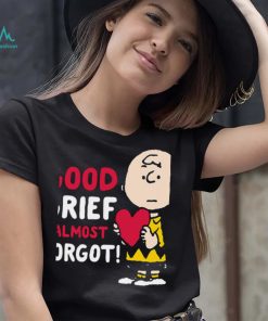 Peanuts Valentines Charlie Brown Good Grief Shirt