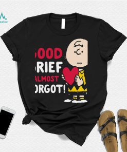 Peanuts Valentines Charlie Brown Good Grief Shirt