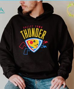 Pikachu Pallet Town Thunder logo shirt