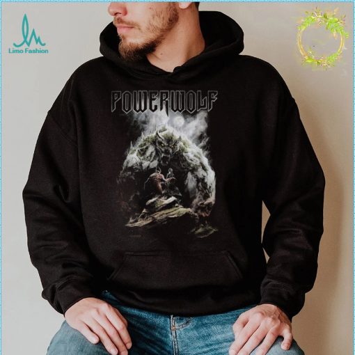 Powerwolf Merch Stone Wolf Shirt