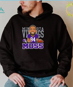 Randy Moss Minnesota Vikings caricature chibi art shirt