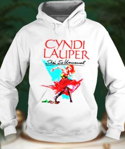 Red Dress I Love Cyndi Lauper shirt